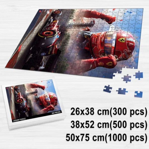 Charles Leclerc - Jigsaw Puzzle Game For F1 Fans BLF1PZ16 - Image 2