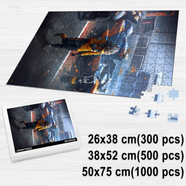 Oscar Piastri - Jigsaw Puzzle Game For F1 Fans BLF1PZ18 - Image 2