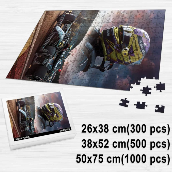 Lewis Hamilton - Jigsaw Puzzle Game For F1 Fans BLF1PZ24 - Image 2