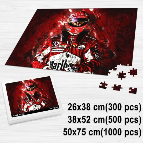 Michael Schumacher - Jigsaw Puzzle Game For F1 Fans BLF1PZ28 - Image 2