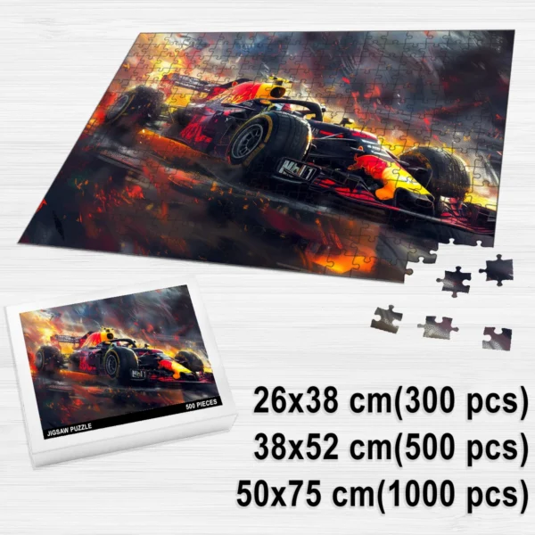 Max Verstappen - Jigsaw Puzzle Game For F1 Fans BLF1PZ4 - Image 2