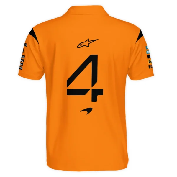 Lando Norris McLaren Formula One Exclusive Polo Shirt BLF1180525A1PL - Image 3