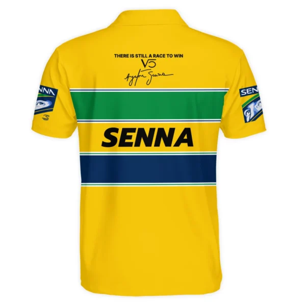 Forever Senna Formula One Exclusive Polo Shirt BLF1190525A1PL - Image 3