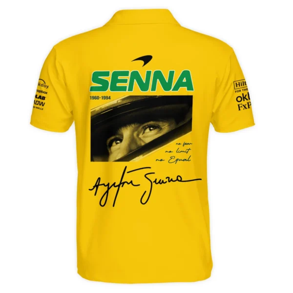 Ayrton Senna McLaren Formula One Exclusive Polo Shirt BLF1190525A2PL - Image 3