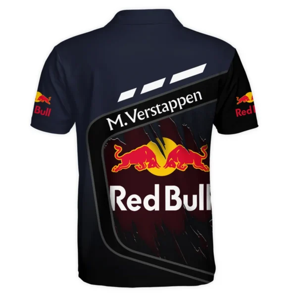 Max Verstappen Red Bull Racing F1 Exclusive Polo Shirt BLRBR20525A3PL - Image 3
