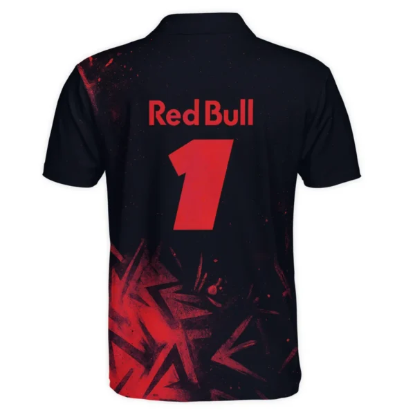 Max Verstappen Red Bull Racing F1 Exclusive Polo Shirt BLRBR20525A4PL - Image 3