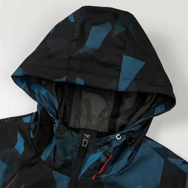 KTM Exclusive Logo Outdoor Coat Waterproof HOMOT030625A01KTM - Blue - Image 3