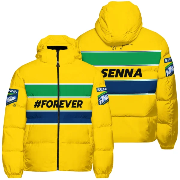 Ayrton Senna McLaren F1 Exclusive Down & Puffer Jackets BLF1190525A1HCJ