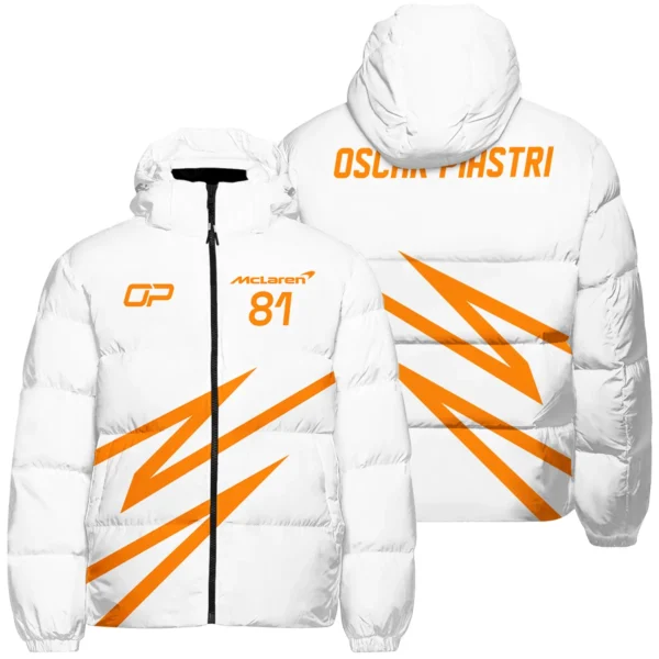 Oscar Piastri McLaren F1 Exclusive Down & Puffer Jackets BLOP10425A4HCJ