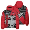 Essendon Bombers Australian Football League Exclusive Logo Down & Puffer Jackets All Over Prints HOVA260525AFL13ESS