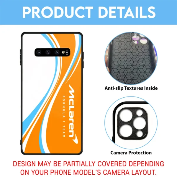 McLaren F1 Team Phone Case - Dustproof, Scratch & Shock Resistant - BLMCL2625A15 - Image 3