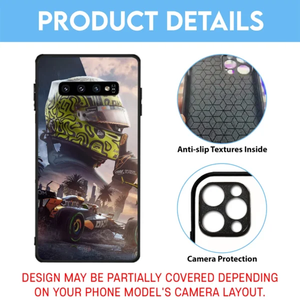 Lando Norris McLaren F1 Team Phone Case - Dustproof, Scratch & Shock Resistant - BLMCL2625A20 - Image 3