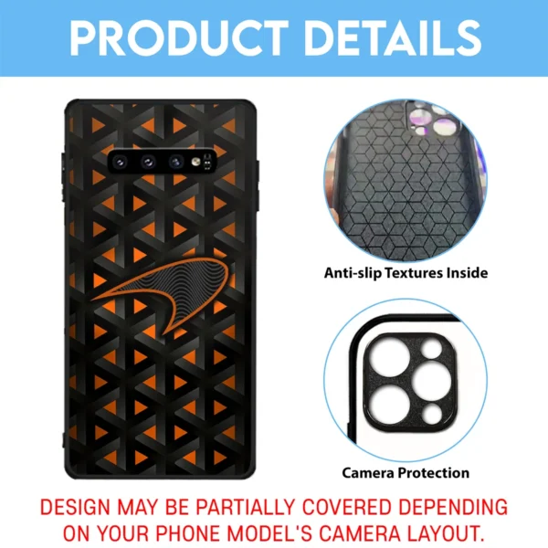 McLaren F1 Team Pattern Phone Case - Dustproof, Scratch & Shock Resistant - BLMCL2625A24 - Image 3