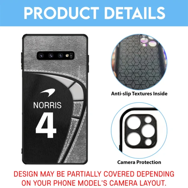 4 L.Norris McLaren F1 Team Phone Case - Dustproof, Scratch & Shock Resistant - BLMCL2625A3NR - Image 3