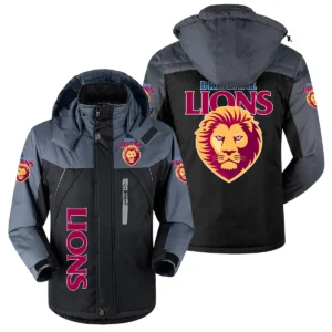 Brisbane Lions Australian Football League Exclusive Logo Plush Charging Suit HOAFL220525PCS01BL - Black