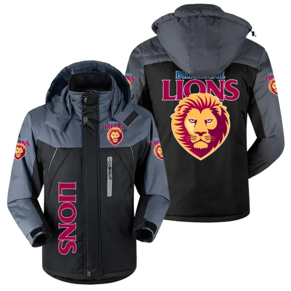 Brisbane Lions Australian Football League Exclusive Logo Plush Charging Suit HOAFL220525PCS01BL - Black