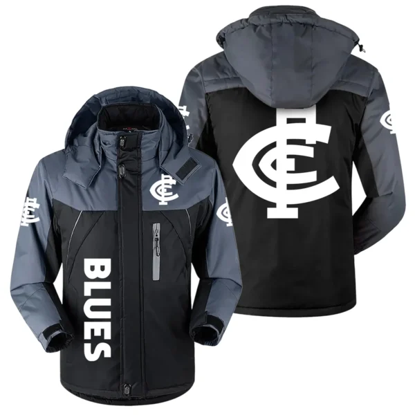Carlton Blues Australian Football League Exclusive Logo Plush Charging Suit HOAFL220525PCS01CARL - Black