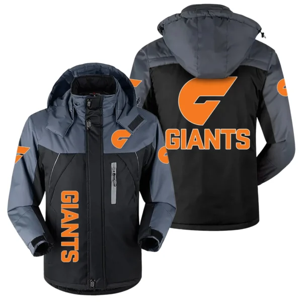 GWS Giants Australian Football League Exclusive Logo Plush Charging Suit HOAFL220525PCS01GWS - Black