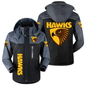 Hawthorn Hawks Australian Football League Exclusive Logo Plush Charging Suit HOAFL220525PCS01HAW - Black
