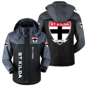 St Kilda Saints Australian Football League Exclusive Logo Plush Charging Suit HOAFL220525PCS01STK - Black