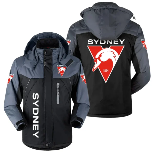 Sydney Swans Australian Football League Exclusive Logo Plush Charging Suit HOAFL220525PCS01SYD - Black