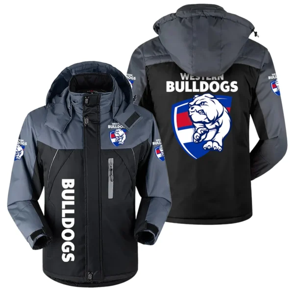 Western Bulldogs Australian Football League Exclusive Logo Plush Charging Suit HOAFL220525PCS01WB - Black