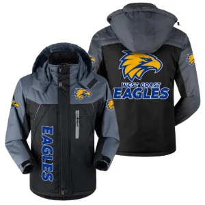 West Coast Eagles Australian Football League Exclusive Logo Plush Charging Suit HOAFL220525PCS01WCE - Black