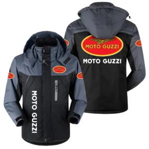 Moto Guzzi Exclusive Logo Plush Charging Suit HOMOT100625PCS01MGU - Black
