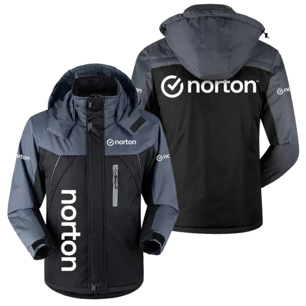 Norton Exclusive Logo Plush Charging Suit HOMOT100625PCS01NOR - Black