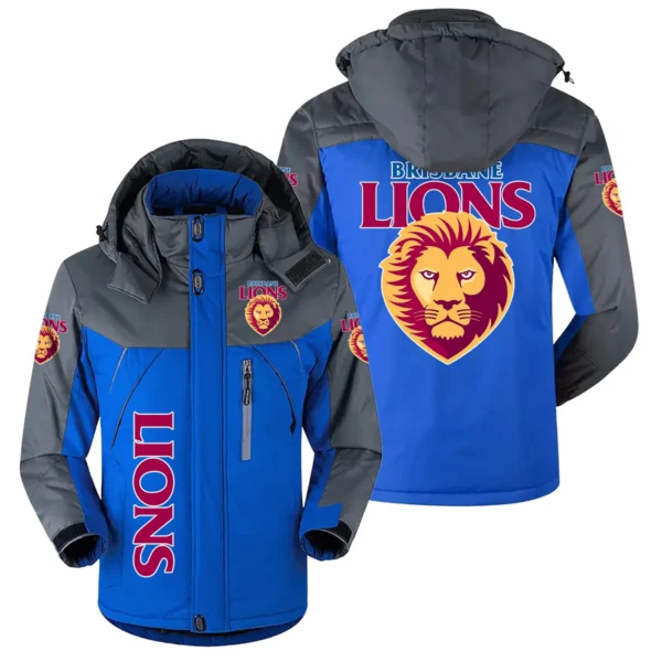 Brisbane Lions Australian Football League Exclusive Logo Plush Charging Suit HOAFL220525PCS01BL - Blue