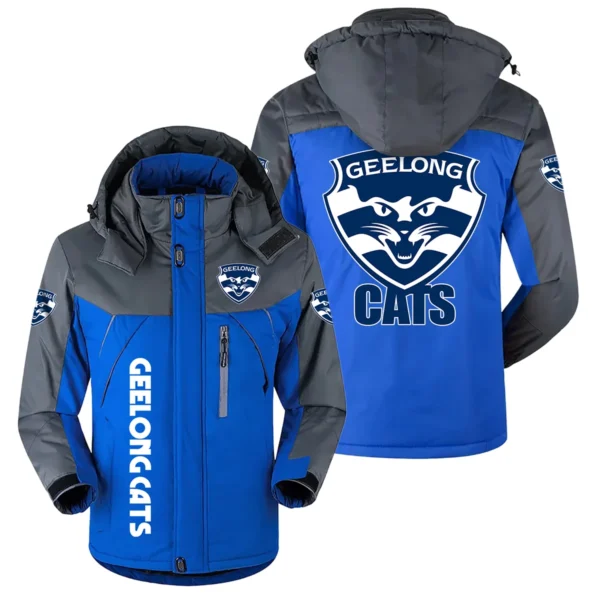 Geelong Cats Australian Football League Exclusive Logo Plush Charging Suit HOAFL220525PCS01GEEL - Blue