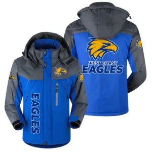 West Coast Eagles Australian Football League Exclusive Logo Plush Charging Suit HOAFL220525PCS01WCE - Blue