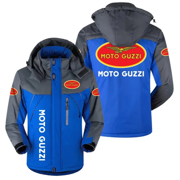 Moto Guzzi Exclusive Logo Plush Charging Suit HOMOT100625PCS01MGU - Blue