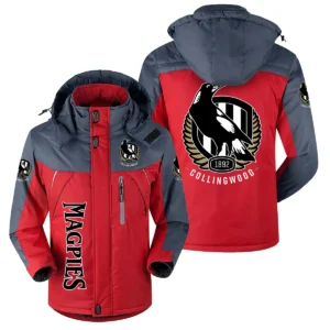 Collingwood Magpies Australian Football League Exclusive Logo Plush Charging Suit HOAFL220525PCS01COLL - Red