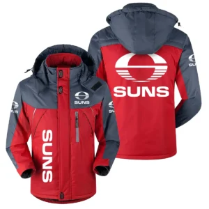 Gold Coast SUNS Australian Football League Exclusive Logo Plush Charging Suit HOAFL220525PCS01GCFC - Red