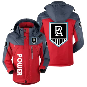 Port Adelaide Power Australian Football League Exclusive Logo Plush Charging Suit HOAFL220525PCS01PORT - Red