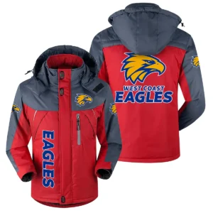 West Coast Eagles Australian Football League Exclusive Logo Plush Charging Suit HOAFL220525PCS01WCE - Red