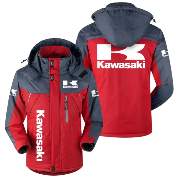 Kawasaki Exclusive Logo Plush Charging Suit HOMOT100625PCS01KAW - Red