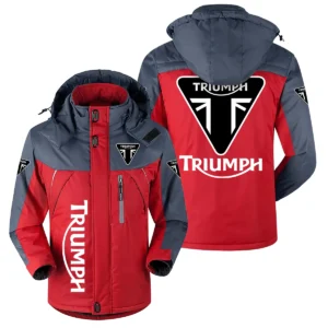 Triumph Exclusive Logo Plush Charging Suit HOMOT100625PCS01TRI - Red