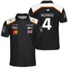 Lando Norris LN4 McLaren F1 Exclusive Polo Shirt BLF19625A2PL