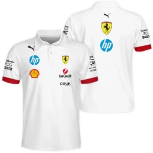 2025 Scuderia Ferrari F1 Special Edition Polo Shirt BLFRR4625A2PL