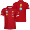 2025 Scuderia Ferrari F1 Special Edition Polo Shirt BLFRR4625A3PL