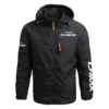 Isuzu D-MAX Exclusive Logo Waterproof Outdoor Jacket QTUT170525A2ID - Black