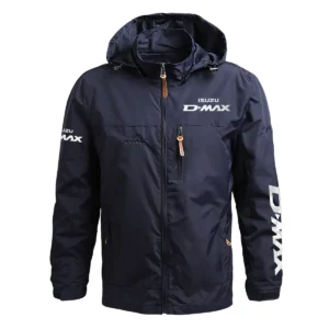 Isuzu D-MAX Exclusive Logo Waterproof Outdoor Jacket QTUT170525A2ID - Blue