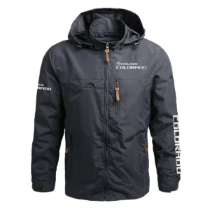 Holden Colorado Exclusive Logo Waterproof Outdoor Jacket QTUT170525A2HC - Gray