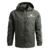Chevrolet Silverado Exclusive Logo Waterproof Outdoor Jacket QTUT170525A2CS - Army Green