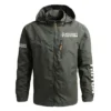 Mitsubishi Triton Exclusive Logo Waterproof Outdoor Jacket QTUT170525A2MT - Army Green
