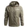 Ford Ranger Exclusive Logo Waterproof Outdoor Jacket QTUT170525A2FR - Khaki