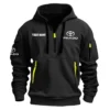 Prado Exclusive Logo Fashion Hoodie Half Zipper BLC22525A1PRD - Black
