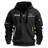 Solterra Exclusive Logo Fashion Hoodie Half Zipper BLC22525A1STR - Black